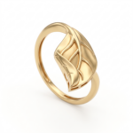 Leaves Gold Ring